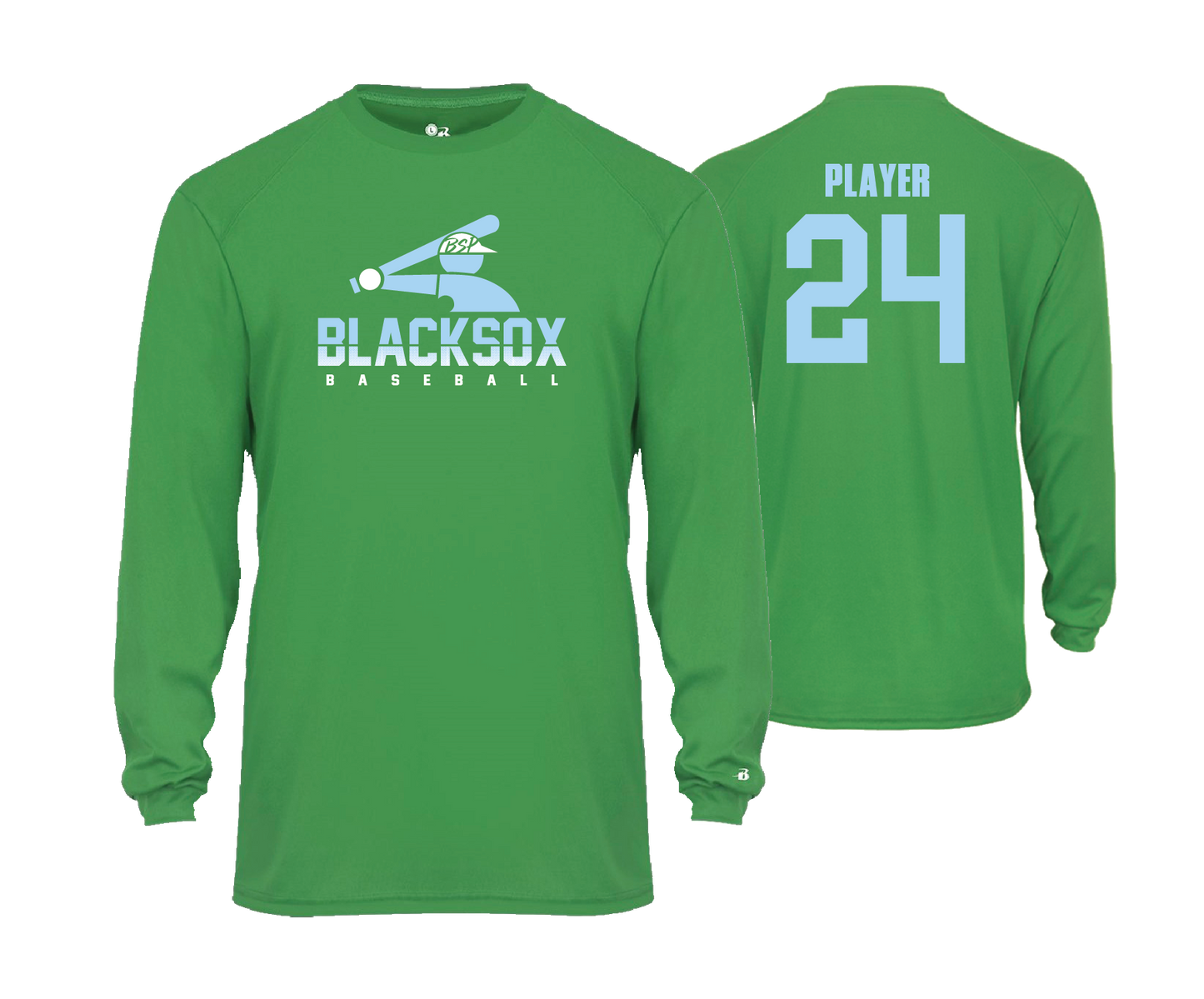 BSP Blacksox - DTF | Unisex Long Sleeve Performance Tee