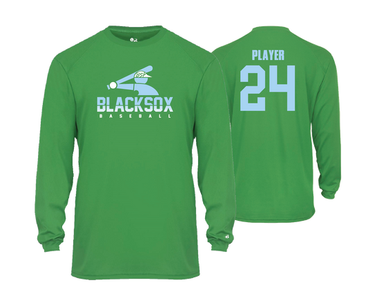 BSP Blacksox - DTF | Unisex Long Sleeve Performance Tee