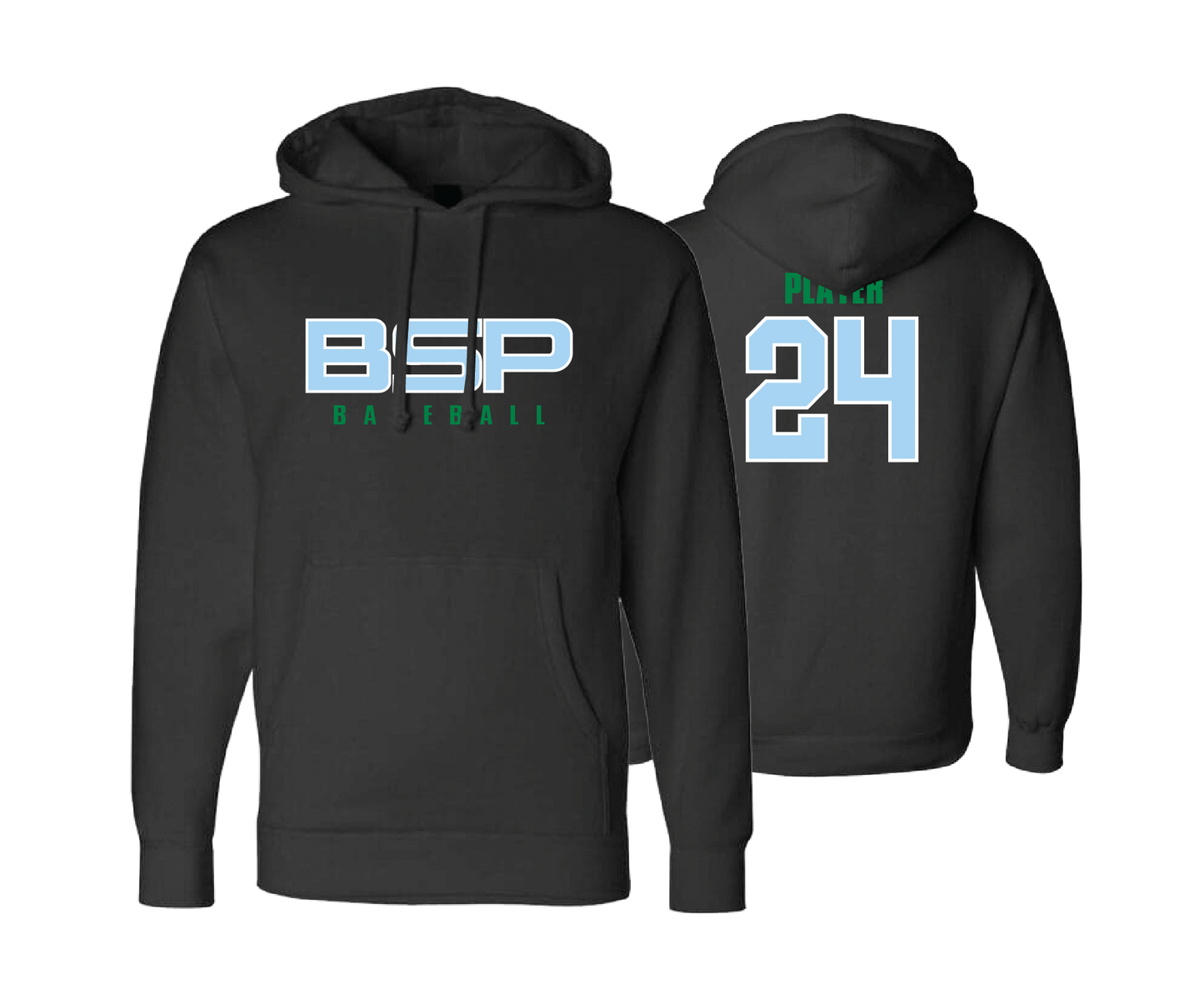 BSP Blacksox - BLACK - DTF | Unisex Hoodie