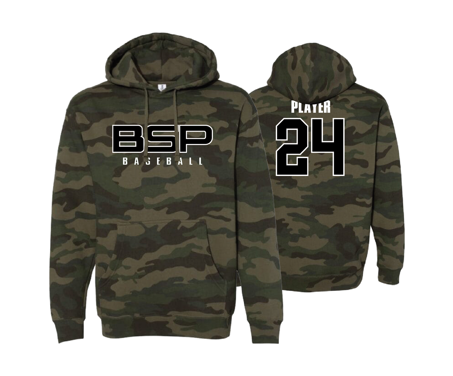 BSP Blacksox - DTF | Unisex Camo Hoodie