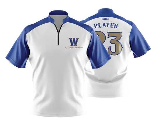 Wellwood Warriors - FDS | Unisex Short Sleeve 1/4 Zip BP Jacket