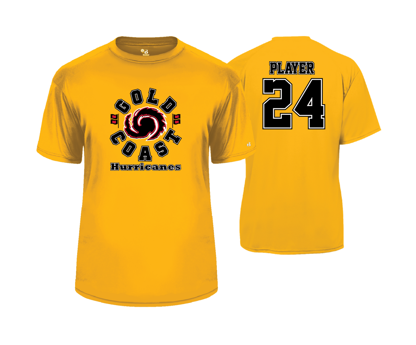 Gold Coast Hurricanes - DTF | Unisex Short Sleeve Performance Tee