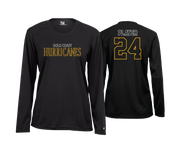 Gold Coast Hurricanes - DTF | Women's Long Sleeve Performance Tee