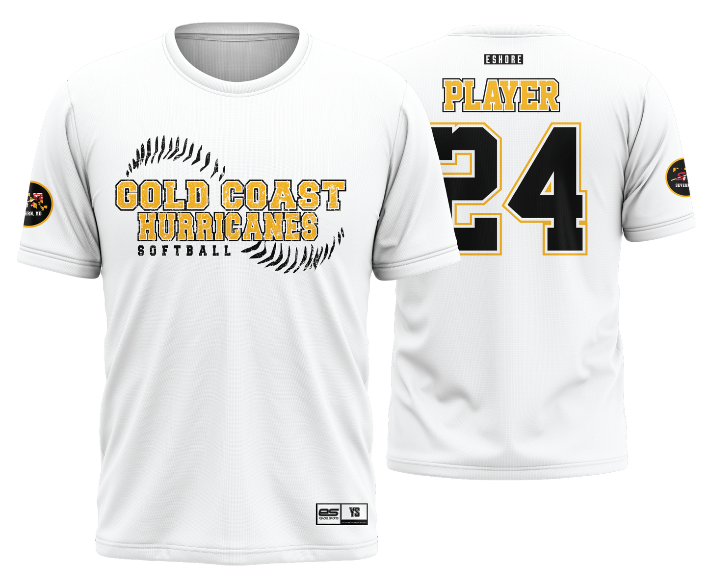 Gold Coast Hurricanes - FDS | Unisex Short Sleeve Jersey
