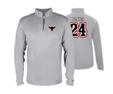 Fredrick Bulls - DTF | Men's Long Sleeve Performance 1/4 Zip