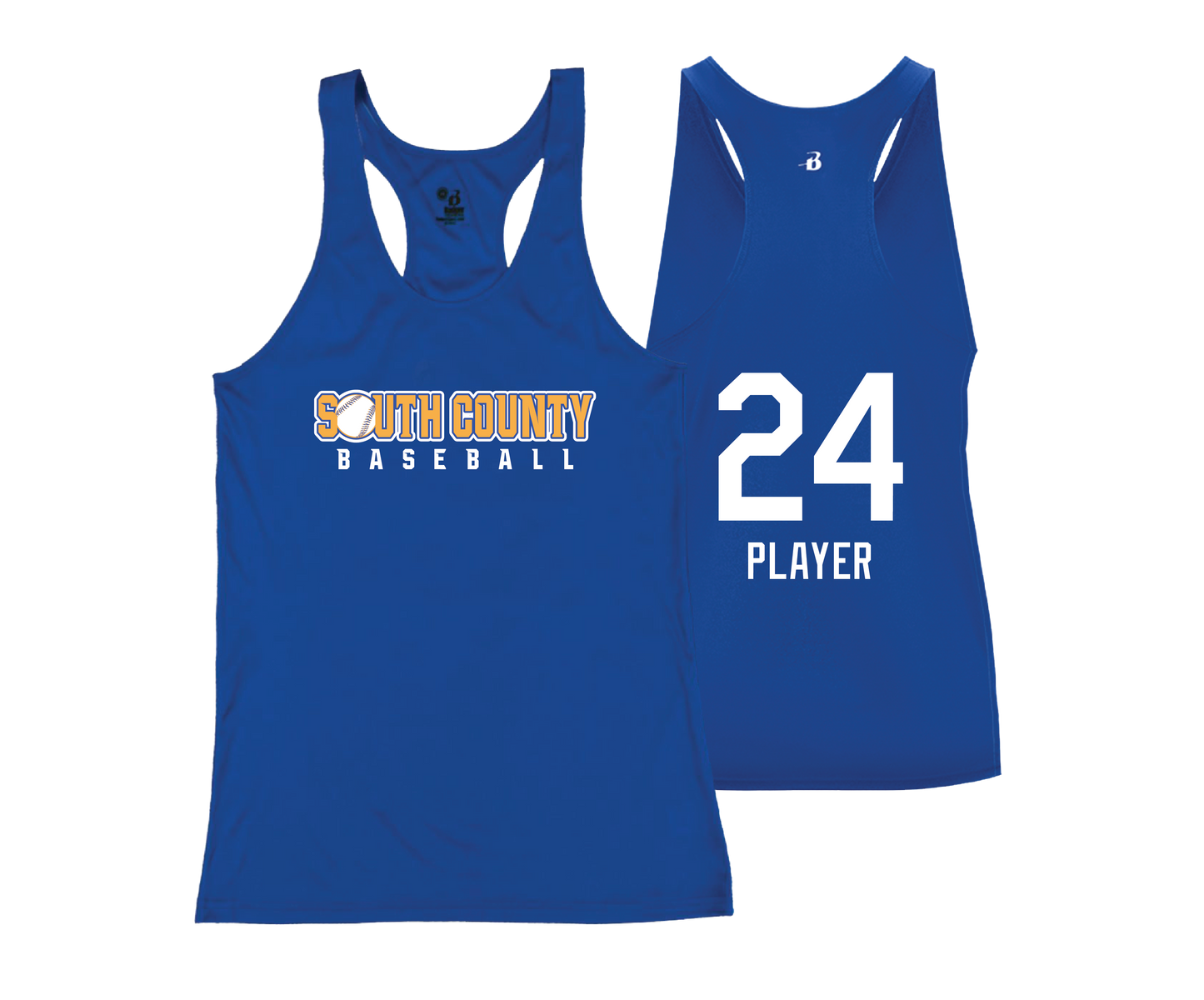 SCYA Bulldogs - DTF | Women's Performance Racerback