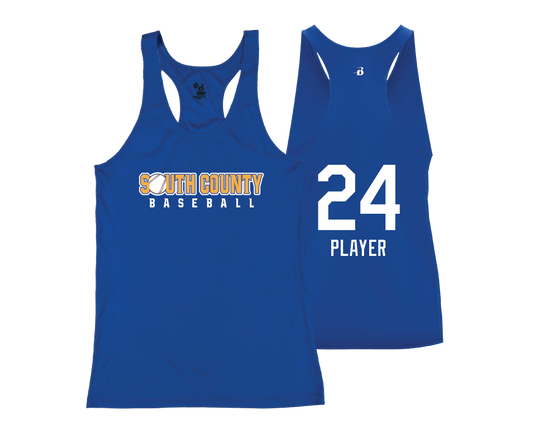 SCYA Bulldogs - DTF | Women's Performance Racerback