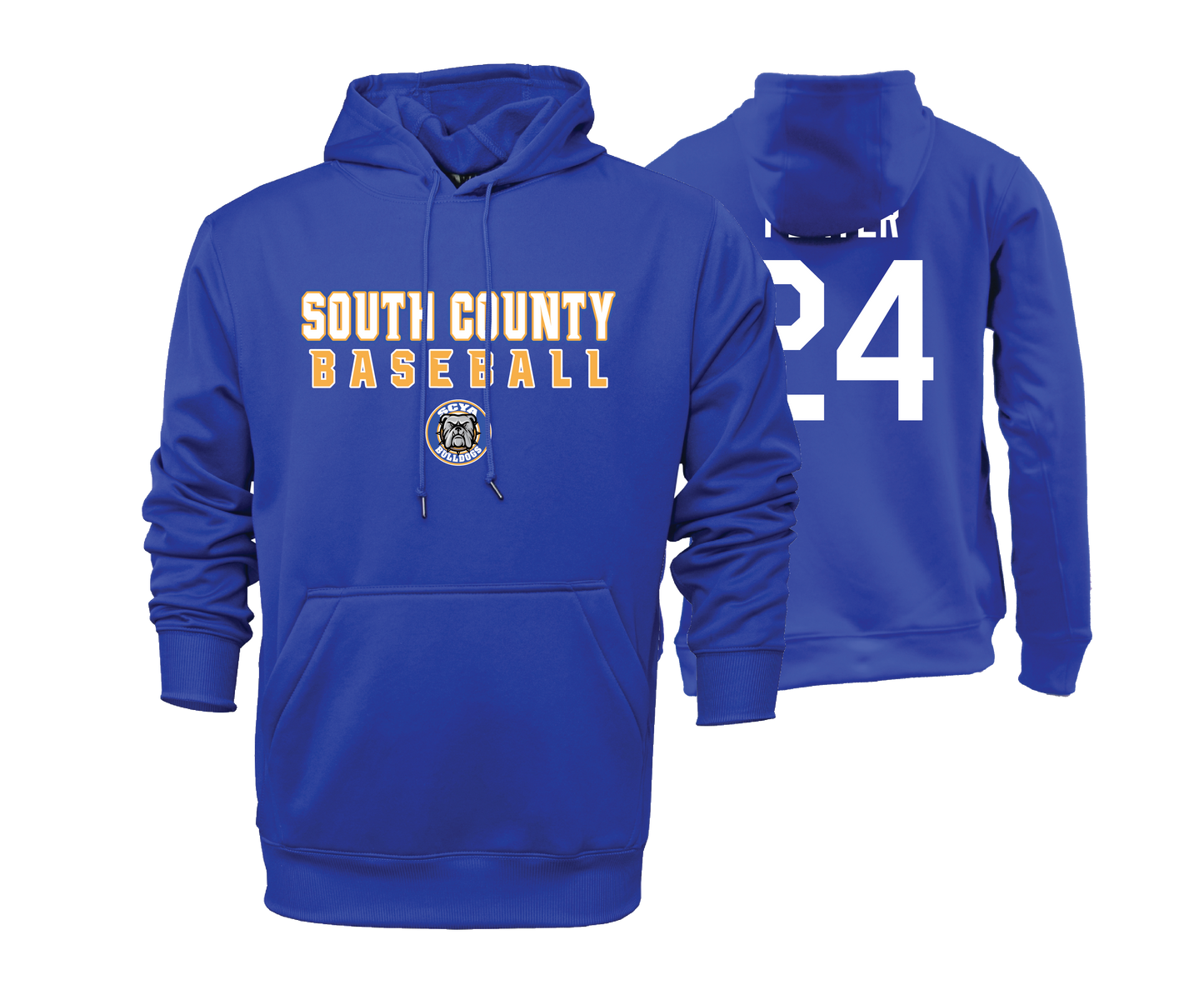 SCYA Bulldogs Team Hoodies