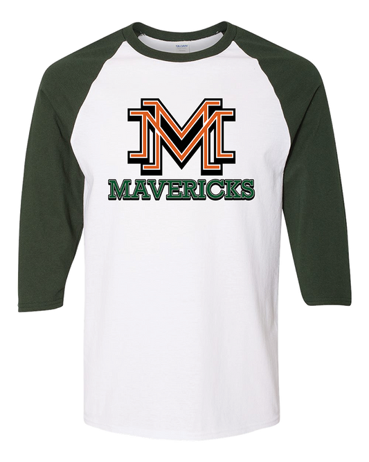 Mavericks - DTF Mens Performance Baseball Tee