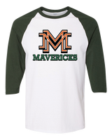 Mavericks - DTF Mens Performance Baseball Tee
