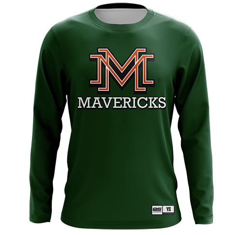 Mavericks - Green Team Jersey (Long Sleeve)