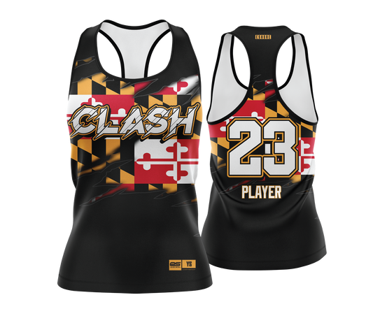 Clash - BLACK FLAG - FDS | Women's Racerback