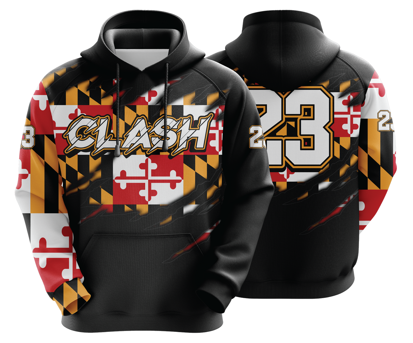 Clash - Black Flag - FDS | Unisex Hoodie