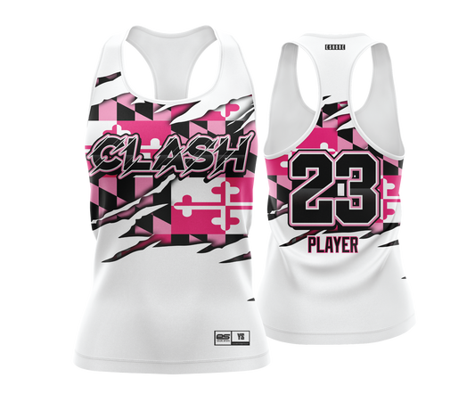 Clash - PINK FLAG - FDS | Women's Racerback