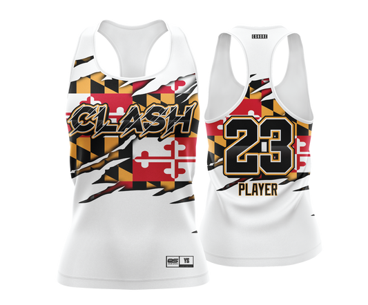 Clash - WHITE FLAG - FDS | Women's Racerback