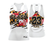 Clash - WHITE FLAG - FDS Womens Racerback