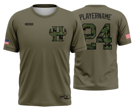 Hereford Bulls - Team Jersey (Military)