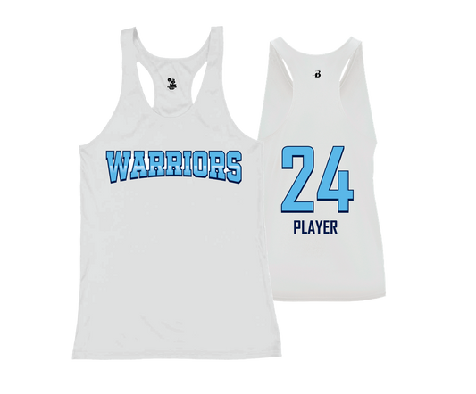 Warriors BCCC - DTF | Women's Performance Racerback