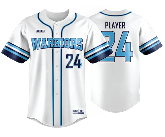 Warriors BCCC - FDS | Unisex Short Sleeve Full Button Jersey