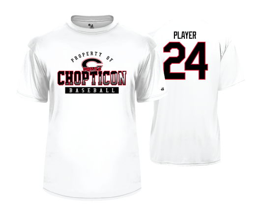 Chopticon Braves Baseball - DTF Unisex Short Sleeve Performance Tee