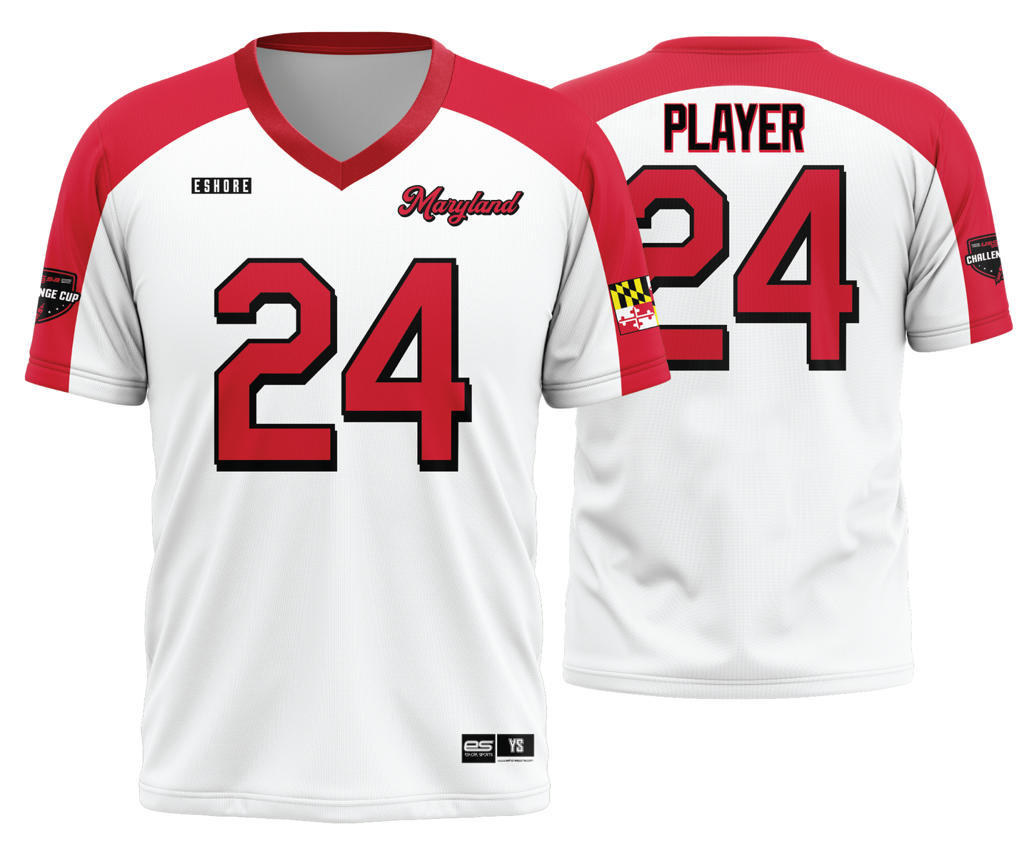 MD Challenge Cup - FDS | Short Sleeve V-Neck Jersey