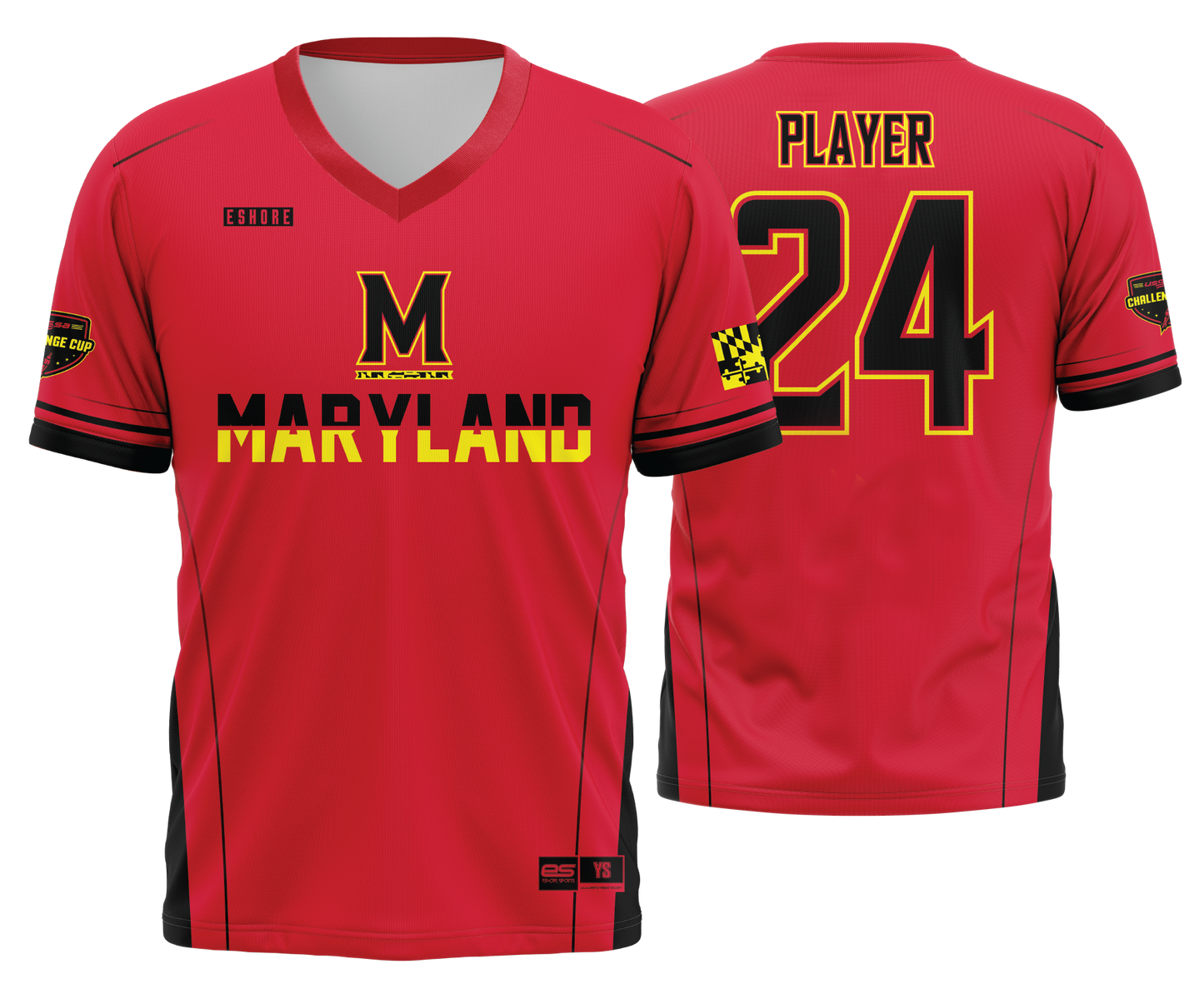 MD Challenge Cup - FDS | Short Sleeve V-Neck Jersey