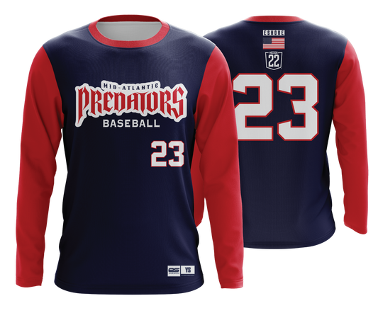 Mid Atlantic Predators - FDS | Unisex Long Sleeve Jersey
