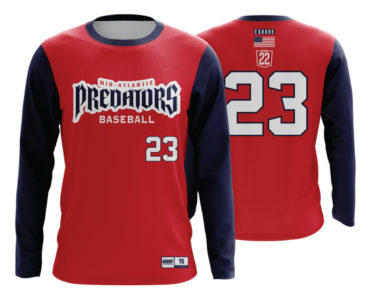 Mid Atlantic Predators - FDS | Unisex Long Sleeve Jersey