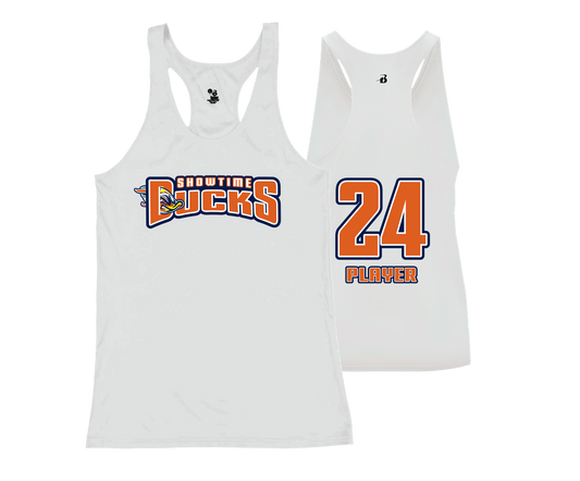Showtime Ducks - DTF | Women's Performance Racerback