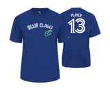 Chesapeake Blue Claws  - Semi Sub (Short Sleeve) Text Tee