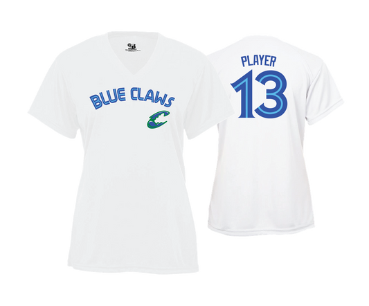 Chesapeake Blue Claws  - Women's Semi Sub (Short Sleeve) Text Tee