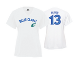 Chesapeake Blue Claws  - Women's Semi Sub (Short Sleeve) Text Tee