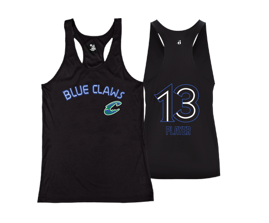 Chesapeake Blue Claws - DTF | Women's Performance Racerback