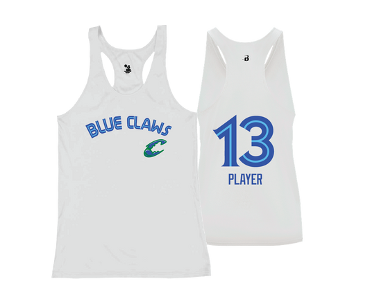 Chesapeake Blue Claws - DTF | Women's Performance Racerback