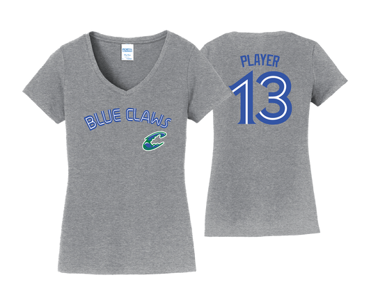 Chesapeake Blue Claws - DTF - Women's Short Sleeve Cotton Tee