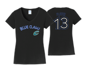 Chesapeake Blue Claws  - Women's Cotton (Short Sleeve) Text Tee