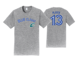 Chesapeake Blue Claws  - Cotton (Short Sleeve) Text Tee