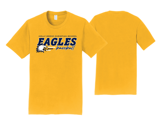 Holly Grove Christian School - Bright Gold Cotton Tees