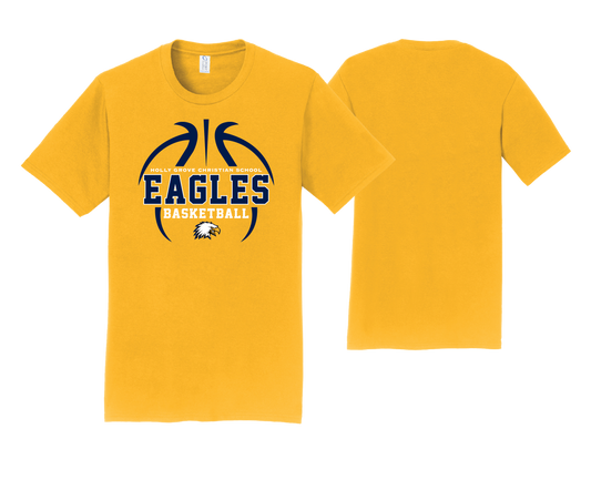 Holly Grove Christian School - Bright Gold Cotton Tees