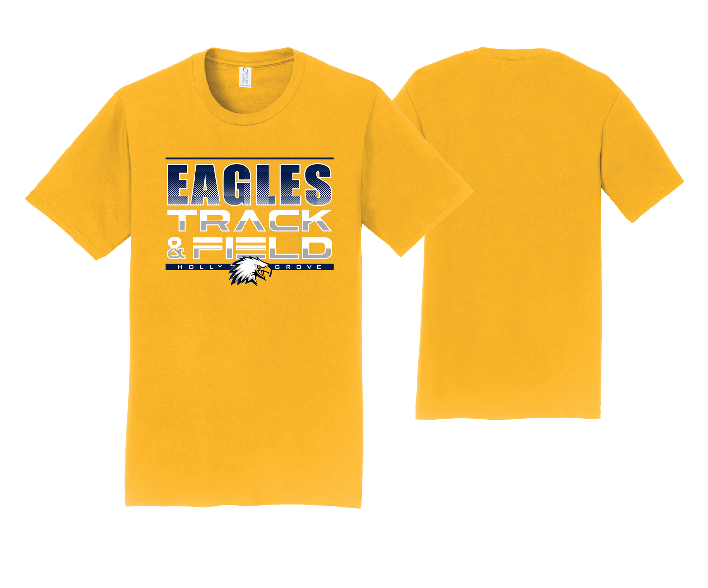 Holly Grove Christian School - Bright Gold Cotton Tees