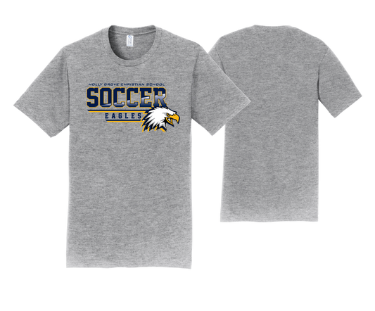 Holly Grove Christian School - Heather Grey Cotton Tees