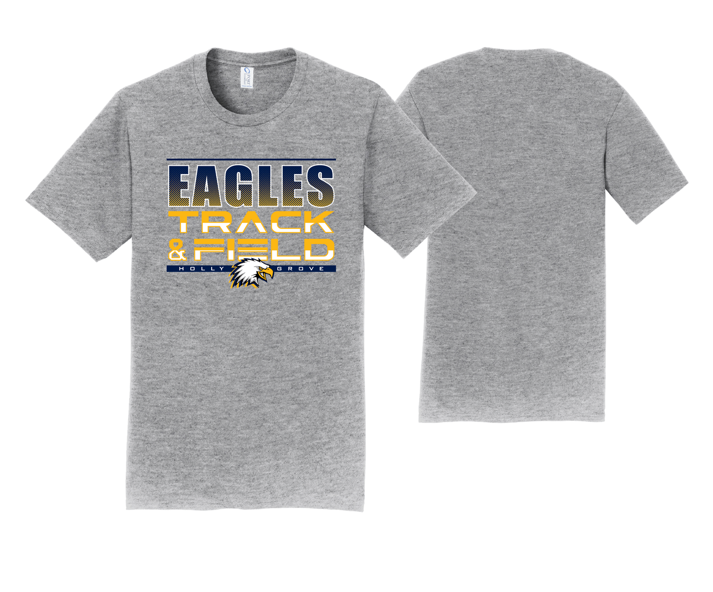 Holly Grove Christian School - Heather Grey Cotton Tees