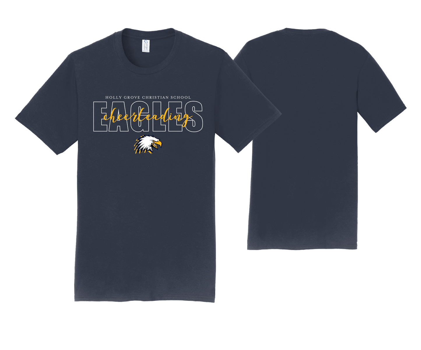 Holly Grove Christian School - Navy Cotton Tees