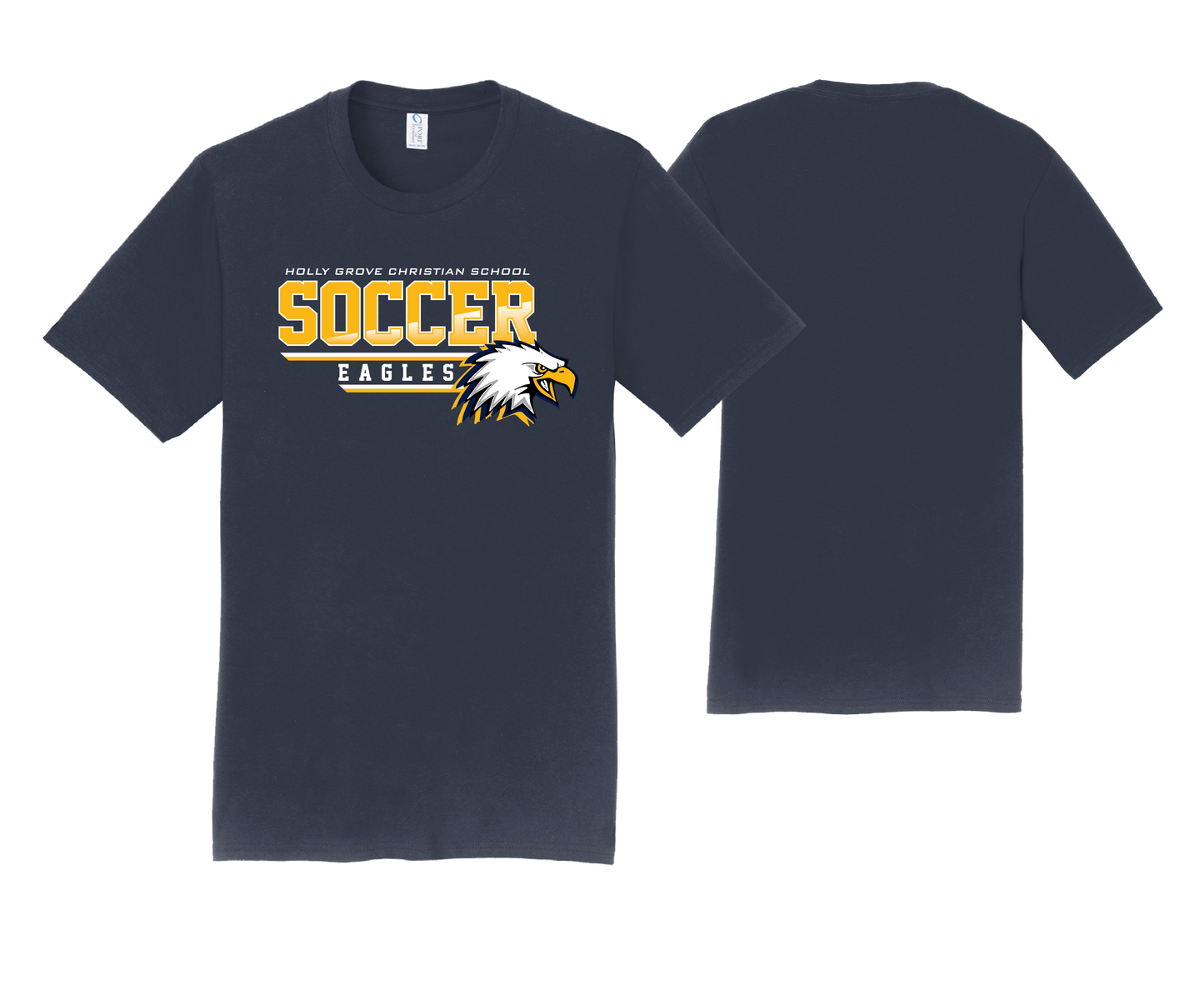 Holly Grove Christian School - Navy Cotton Tees