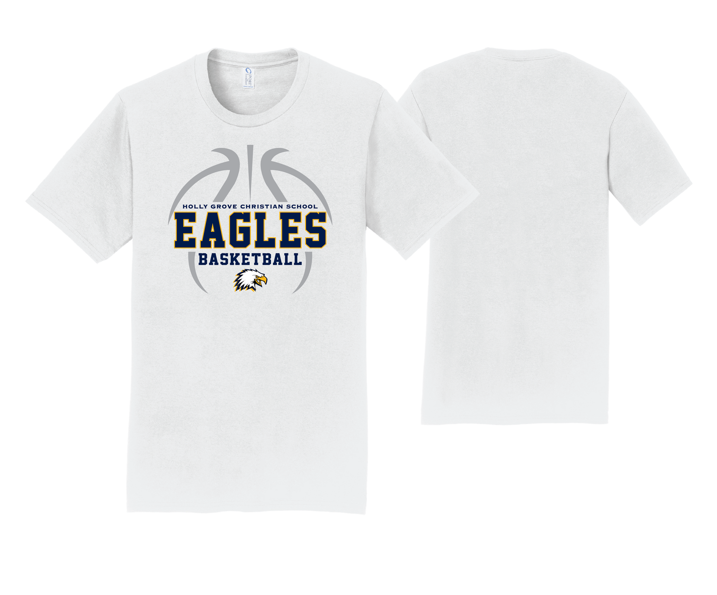 Holly Grove Christian School - White Cotton Tees