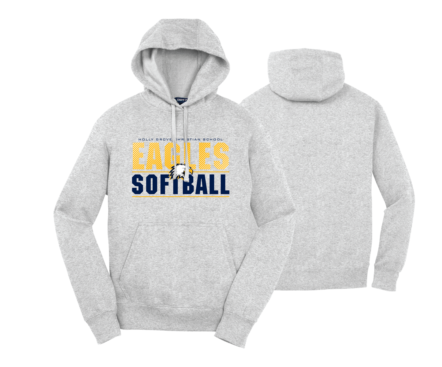 Holly Grove Christian School - Heather Grey Sweatshirt