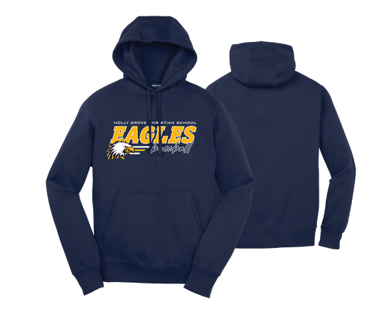 Holly Grove Christian School - Navy Sweatshirt