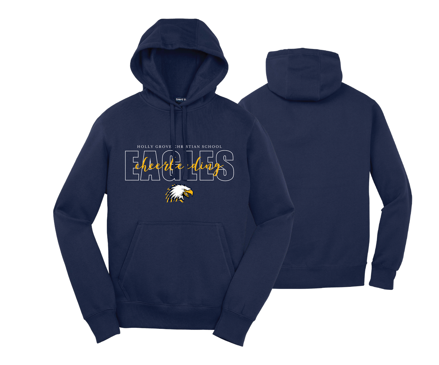 Holly Grove Christian School - Navy Sweatshirt
