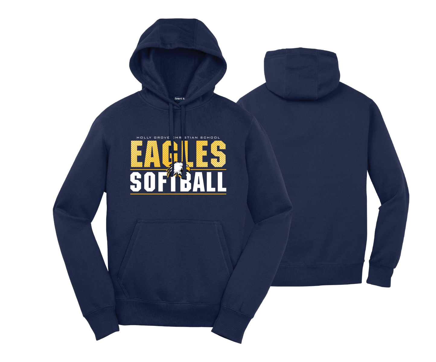 Holly Grove Christian School - Navy Sweatshirt