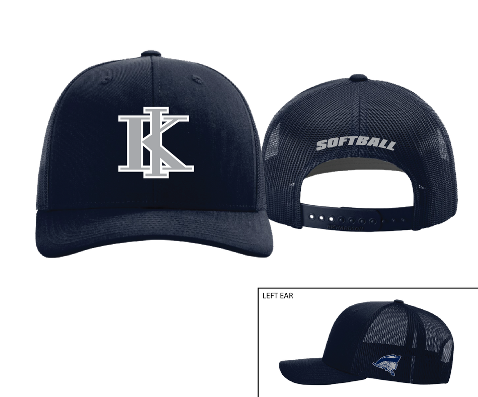 Softball team deals hats